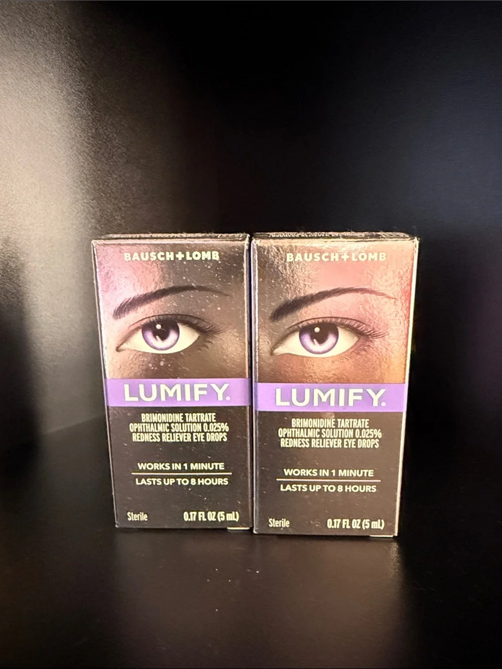 Lumify Redness Reliever Eye Drops — Brand New includes 2